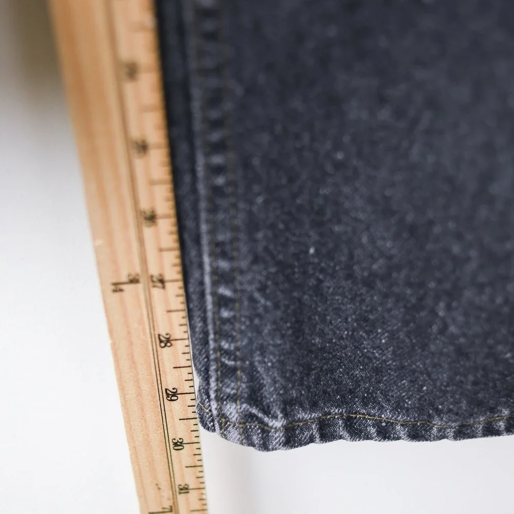 Vintage 90s Levi's Orange Tab 540 Made USA Charcoal Black Jeans Men's 34x30